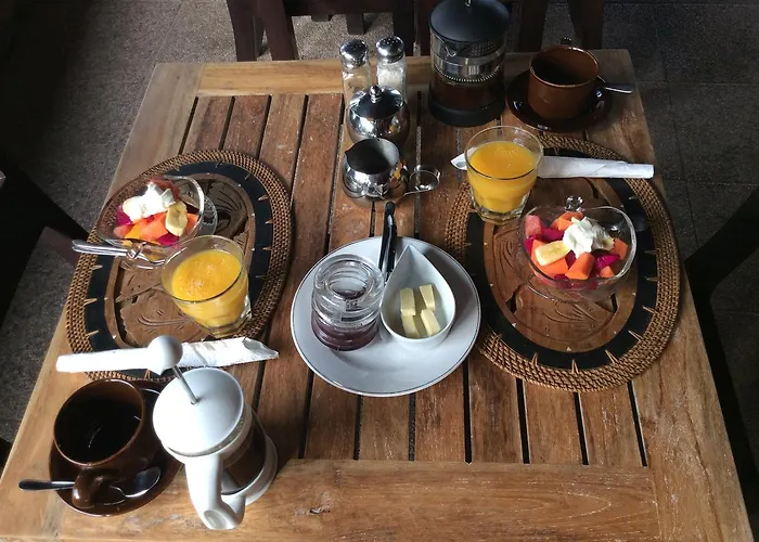 Terrasse Du Guest house Munduk (Bali)